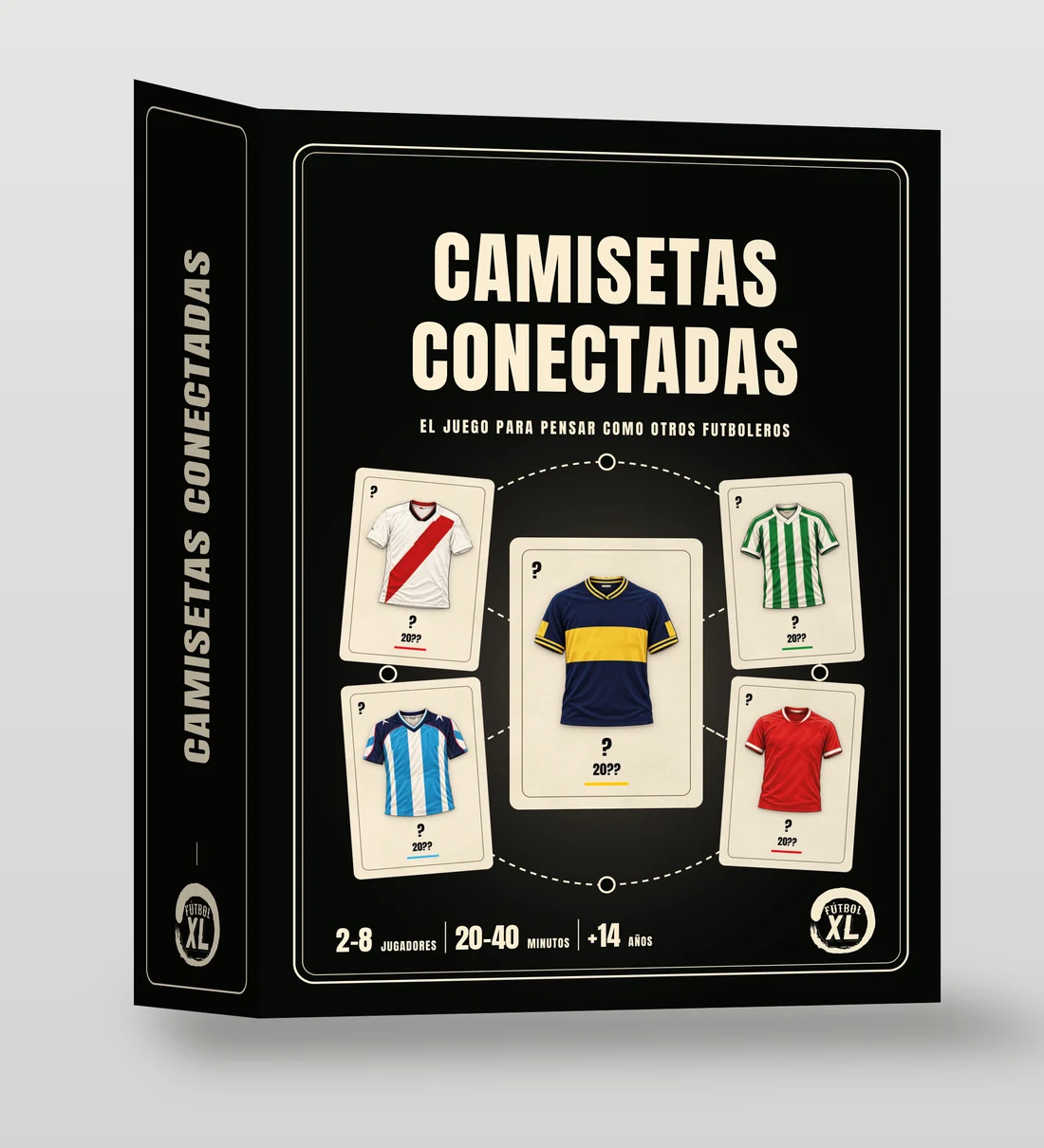 Caja del juego Camisetas Conectadas de Fútbol XL